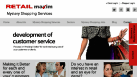 What Retail-maxim.co.uk website looked like in 2017 (6 years ago)