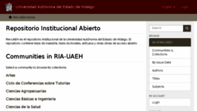What Repository.uaeh.edu.mx website looked like in 2017 (6 years ago)