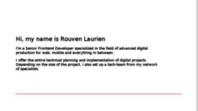 What Rouvenlaurien.com website looked like in 2017 (6 years ago)