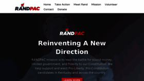 What Randpac.com website looked like in 2017 (6 years ago)