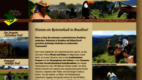 What Ridingbrazil.de website looked like in 2017 (6 years ago)