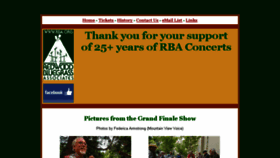 What Rba.org website looked like in 2017 (6 years ago)