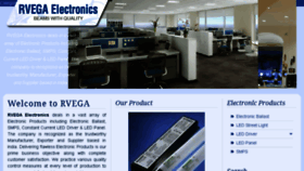 What Rvegaelectronics.com website looked like in 2017 (6 years ago)