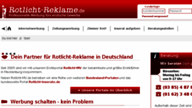 What Rotlicht-reklame.de website looked like in 2017 (6 years ago)