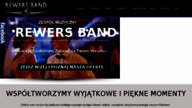 What Rewersband.pl website looked like in 2017 (6 years ago)