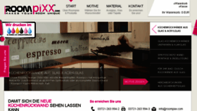 What Roompixx.com website looked like in 2017 (6 years ago)