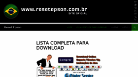What Resetepson.com.br website looked like in 2017 (6 years ago)