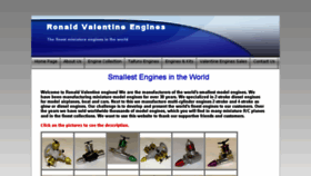 What Ronald-valentine-engines.com website looked like in 2017 (6 years ago)