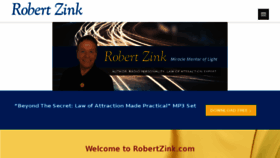 What Robertzink.com website looked like in 2017 (6 years ago)