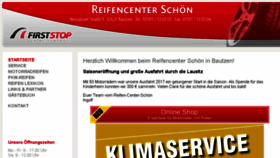 What Reifen-center-schoen.de website looked like in 2017 (6 years ago)