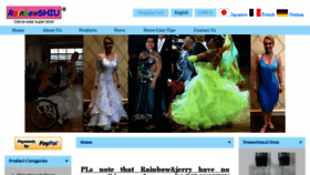 What Rainbowshiu.net website looked like in 2017 (6 years ago)
