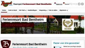 What Resorthotelbadbentheim.nl website looked like in 2017 (6 years ago)