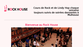 What Rockhouse.fr website looked like in 2017 (6 years ago)