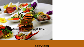 What Rdcatering.cz website looked like in 2017 (6 years ago)
