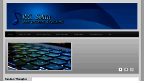 What Rgsmithmusic.com website looked like in 2017 (6 years ago)