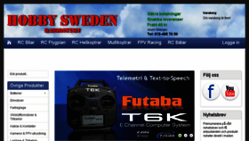 What Rchobbysweden.se website looked like in 2017 (6 years ago)