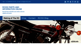 What Rd350.info website looked like in 2017 (6 years ago)