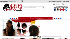 What Rpghairwigs.com website looked like in 2017 (6 years ago)