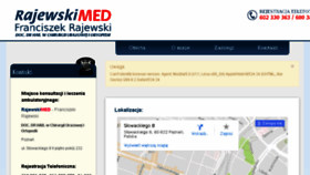 What Rajewskimed.pl website looked like in 2017 (6 years ago)