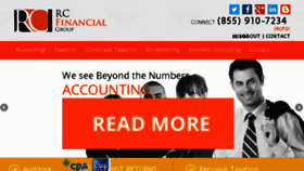 What Rcfinancialgroup.com website looked like in 2017 (6 years ago)