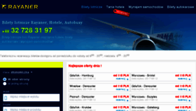 What Rayaner.pl website looked like in 2017 (7 years ago)