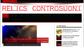 What Relics-controsuoni.com website looked like in 2017 (6 years ago)