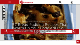 What Recipes-plus.com website looked like in 2017 (6 years ago)