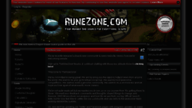 What Runezone.com website looked like in 2017 (6 years ago)