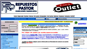 What Repuestospastor.com website looked like in 2017 (6 years ago)