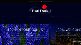 What Realtrade.lt website looked like in 2017 (6 years ago)