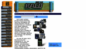 What Racoman.com website looked like in 2017 (6 years ago)