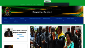 What Ruvuma.go.tz website looked like in 2017 (6 years ago)