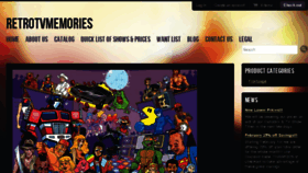 What Retrotvmemories.com website looked like in 2017 (6 years ago)