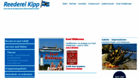 What Reederei-kipp.de website looked like in 2017 (6 years ago)