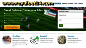 What Royalbet24.com website looked like in 2017 (6 years ago)