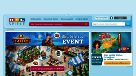 What Rtlspiele.de website looked like in 2017 (7 years ago)
