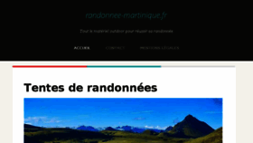What Randonnee-martinique.fr website looked like in 2017 (6 years ago)