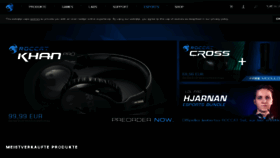 What Roccat-shop.org website looked like in 2017 (6 years ago)