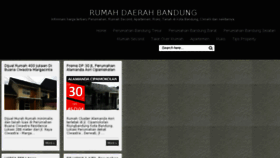 What Rumahdaerahbandung.com website looked like in 2017 (6 years ago)