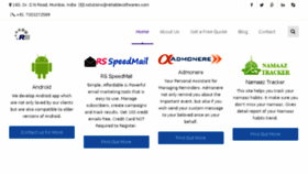 What Reliablesoftwares.com website looked like in 2017 (6 years ago)