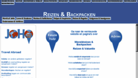 What Reizeninhetbuitenland.nl website looked like in 2017 (6 years ago)