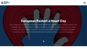 What Restartaheart.eu website looked like in 2017 (6 years ago)