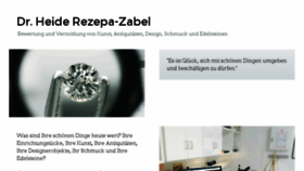 What Rezepa-zabel.de website looked like in 2017 (6 years ago)