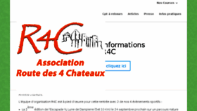 What Route4chateaux.com website looked like in 2017 (6 years ago)