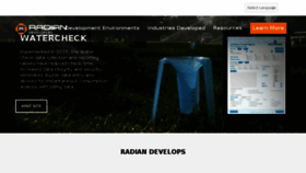 What Raddevelopers.com website looked like in 2017 (6 years ago)