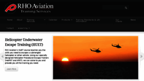 What Rhoaviation.com.au website looked like in 2017 (6 years ago)