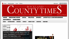 What Rocklandtimes.com website looked like in 2017 (6 years ago)