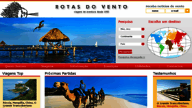 What Rotasdovento.pt website looked like in 2017 (6 years ago)