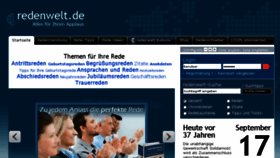 What Redenwelt.de website looked like in 2017 (6 years ago)