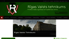 What Rvt.lv website looked like in 2017 (6 years ago)